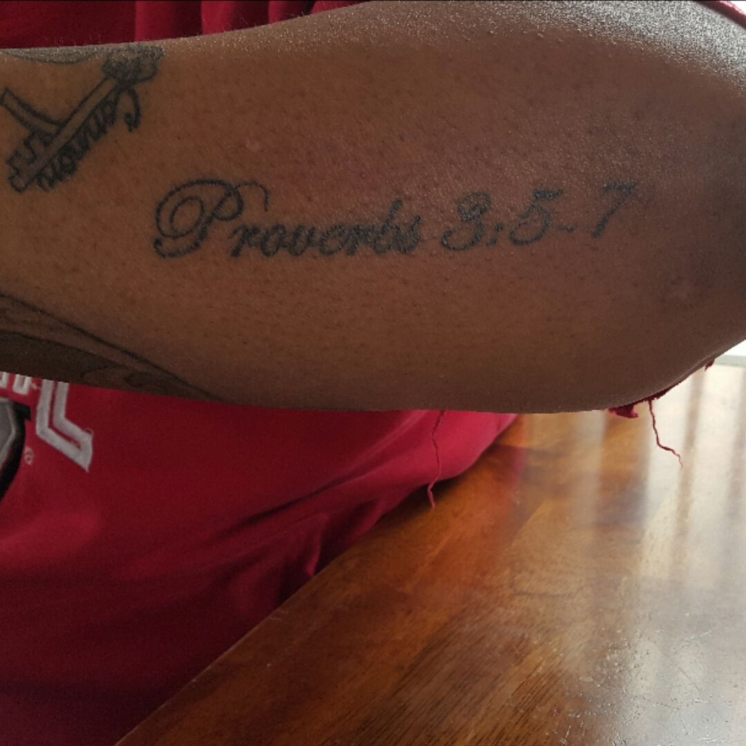 Tattoo uploaded by Chris Santiago  proverbs prayer bibleverse ribs   Tattoodo