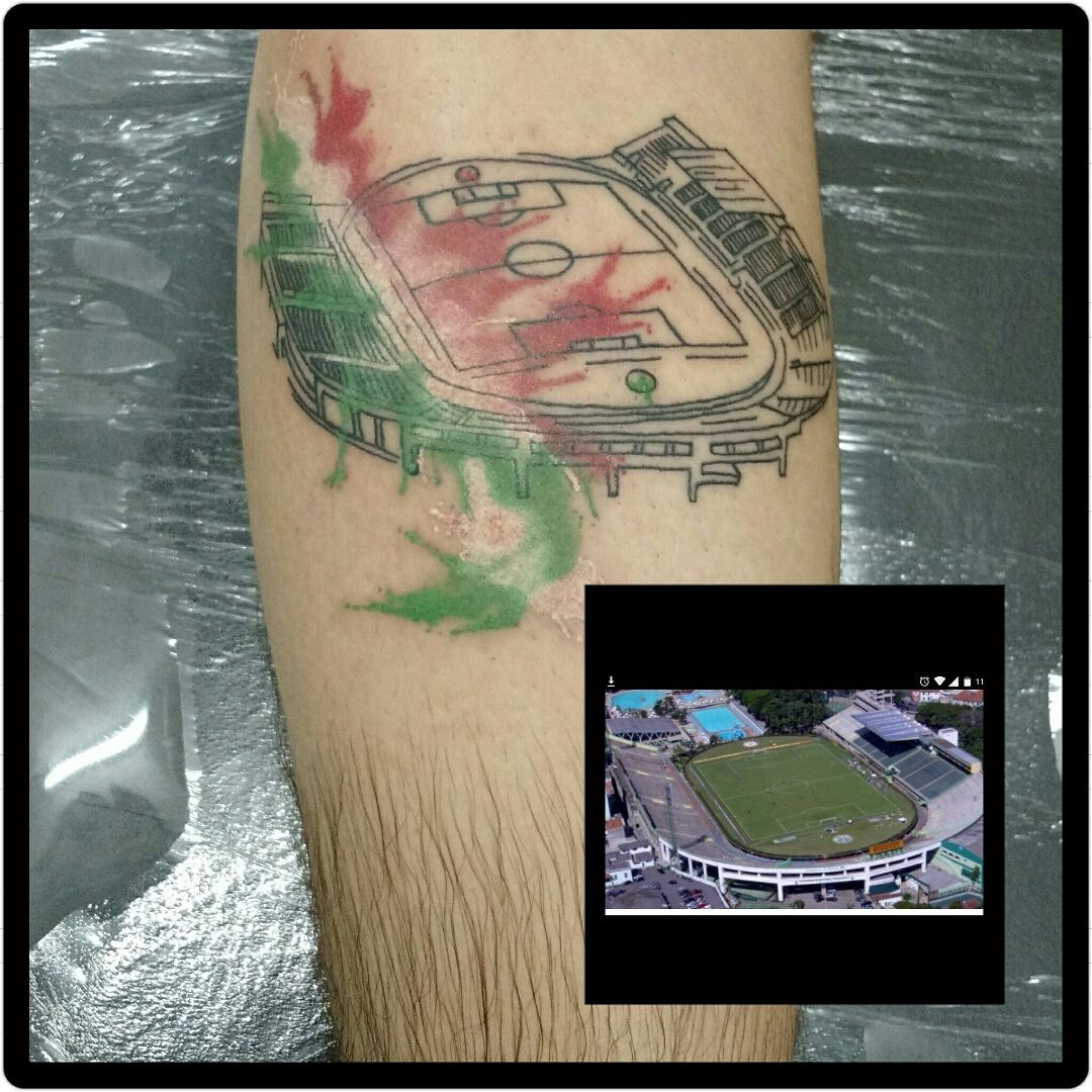 Tattoo uploaded by Ricky_Laureano • Yankees stadium traditional • Tattoodo