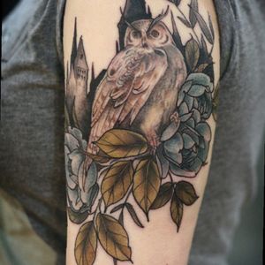 Inkredible owl tattoo #owltattoo #owl #inkredible