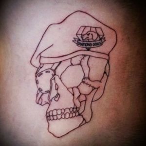 #work #tattoo #ink #skull #redmonkey #redmonkeytattoo #logos #mgs #metalgearsolid #metalgearsolidv #Tpp #phantompain #tribute #wearediamonddogs #diamonddogs #workinprogress