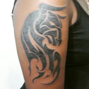 Bull tattoo#taurusrepresent