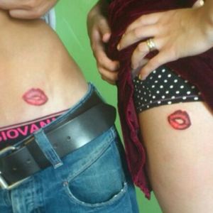 Matching tattoo's with the boyfriend.