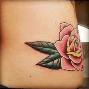 Rose work. Tattoo number 3?#rosetattoo #flower #flowertattoo #rose #colortattoo