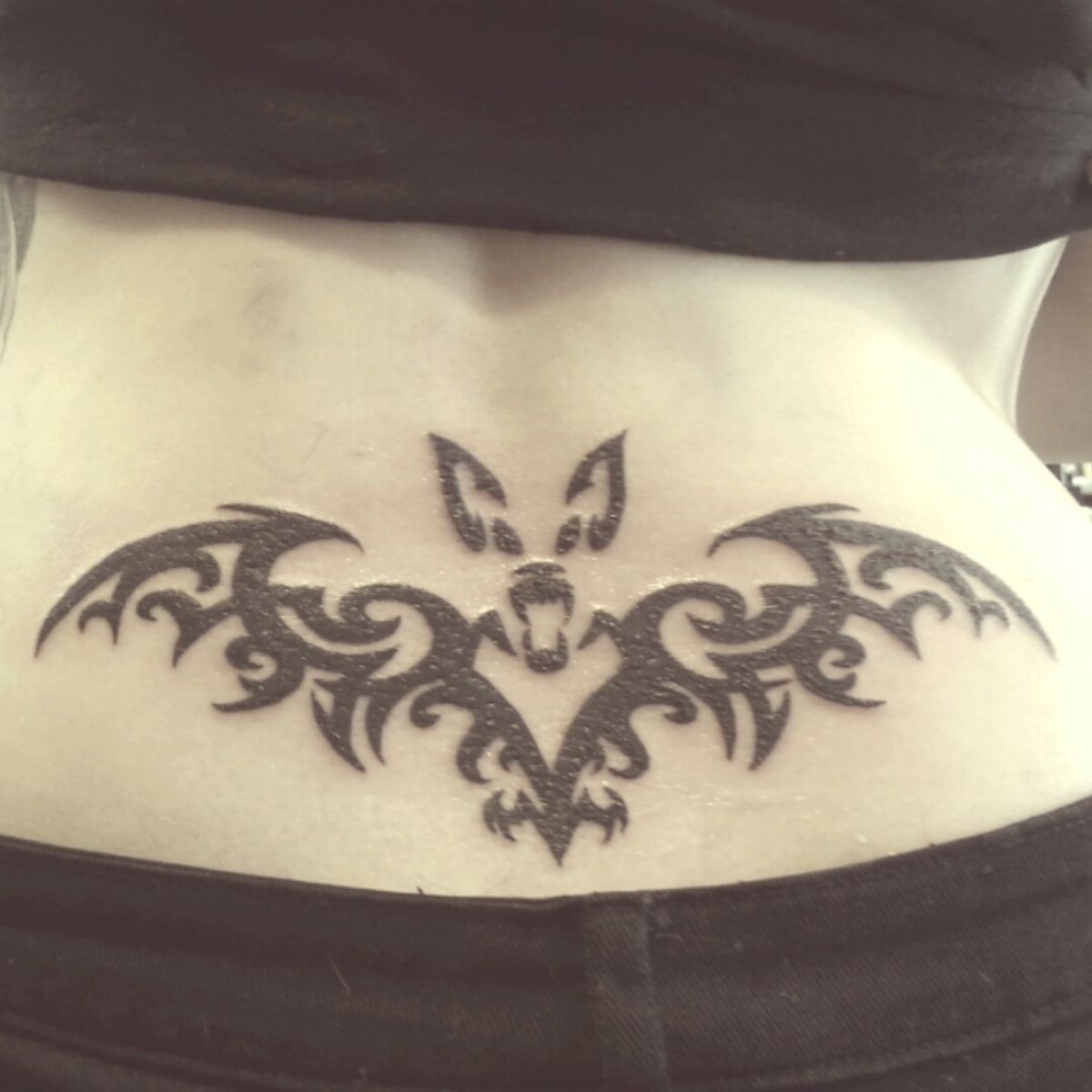 Tattoo uploaded by Patricia Absinthe • Tribal bat by Curtis Bears from Bear's Skin Tattoos • Tattoodo Tattoo uploaded by Patricia Absinthe • Tribal bat by Curtis Bears from Bear's Skin Tattoos • Tattoodo
