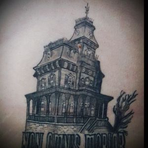 My Phantom Manor (My fav ride in Disneyland Paris and where I worked a few years ago) tattoo. Love it so much ♡ #Discover