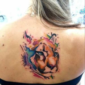 Roarr #lioness #watercolor #animaltattoo #aquilatattoo #carolinahelenaart