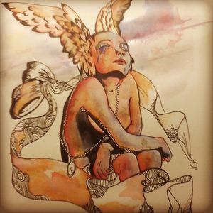 #realistic #watercolor #angel #woman