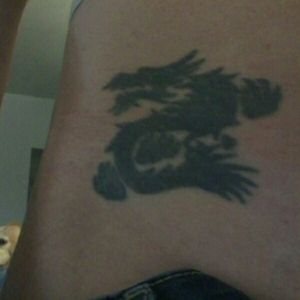 Love my little  Dragon  he is my protector  #TheGirlWithTheDragonTattoo