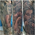 Angel done by Lobinho  For info or bookings pls contact us at art@royaltattoo.com or call us at + 45 49202770 #royal #royaltattoo #royaltattoodk #royalink #royaltattoodenmark #helsingørtattoo #ElsinoreInk #tatoveringidanmark #tatoveringihelsingør #toptattoo #toptattooartist