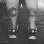 #Aztec #moon #and #sun  #tatooartist #maluku