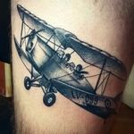 Airplane tatto