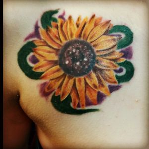 # sunflower  #realistic #colortattoo #tattooartist