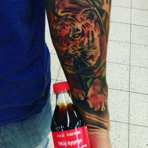 #my_tiger #tiger #coke #tigertattoo