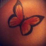 A primogênita sou louca por ela ❤ #tattoo #tattoodo #butterfly