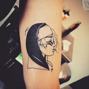 New little one, by the lovely Hemce, french artist based in Paris. Cause you know, black is definitely the new black.