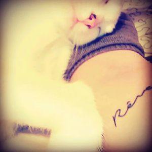 My two lucky charms :)#tattoo #rêve #dream #dreamer #tattoolover #mycat #love #iwantmore