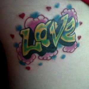 Rib tattoo. #firsttattoo #2013 #love