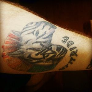 Zebrahead tattoo by Robert Meyers