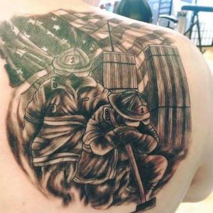 9-11 memorial tattoo