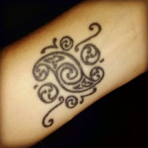 First tattoo- The unending universe#wrist #wristtattoo #