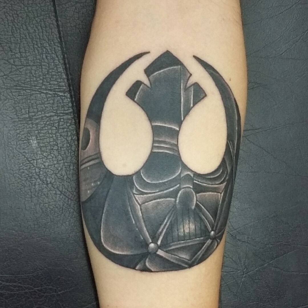 tatuaggio logo jedi