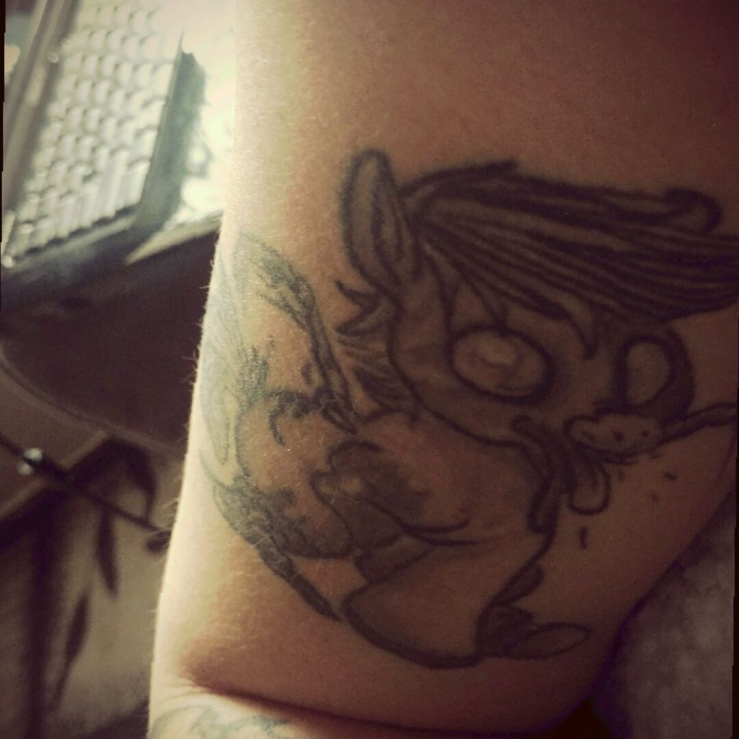 Tattoo uploaded by Luiza Siqueira • My little pony #JaclynHuertas #gringa  #cute #fofa #fullcolor #colorida #mylittlepony #horse #cavalo #desenho  #animação #cartoon • Tattoodo