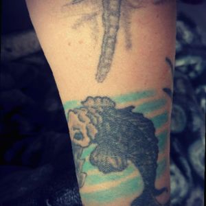 My joining for good luck and my dragonfly for freedom.