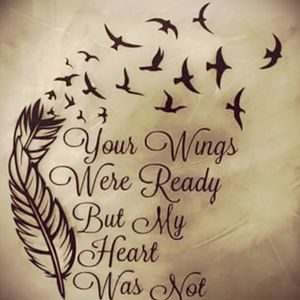 I would love to get something similar to this for all those ive lost. But instead of a feather,  in thinking a "wishing flower"
