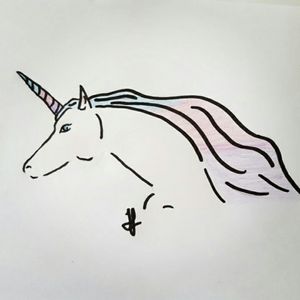 Unicorn 🦄  #drawing #drawbyme