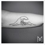 Minimalist tattoo #minimalist #wave