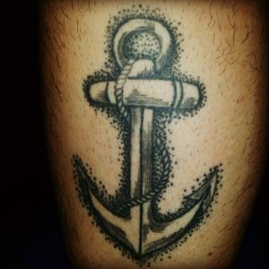 Anchor by @sergiorodrigues_tattoer