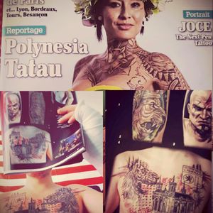 My tattoo in Tatouage Magazine #tattoo #tatouagemagazine #tattooconvention #lyon