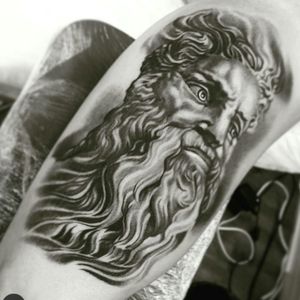 Moisés Black and gray Tattoo