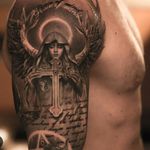 My favourite tattoartist made this beautiful tattoo 😍 #niki23gtr #sleeve #angel