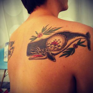 Artist: Chris Price #whale #traditional #nautical