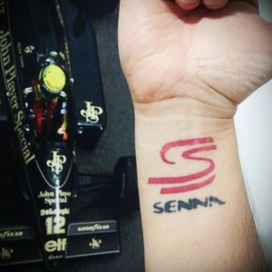 Ayrton #Senna on my vains #F1