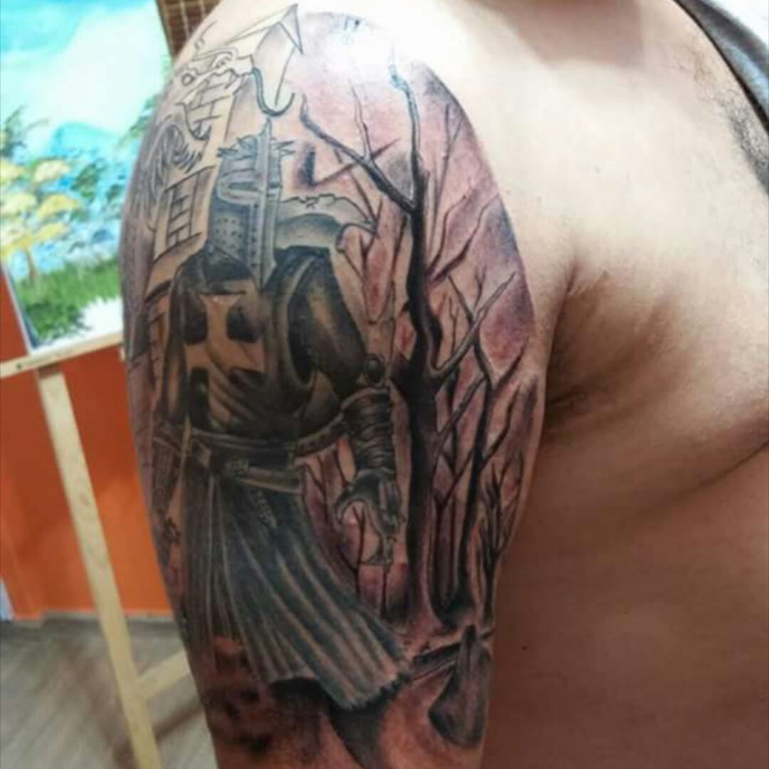 Tattoo uploaded by Fernando coruja🦉 • Tattoo medieval • Tattoodo