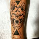 #tattoo #simetria #wolf #wolftattoo #geometric