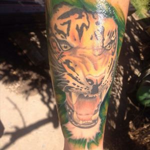 #Tiger #Tattoo #Nofilter #Chile