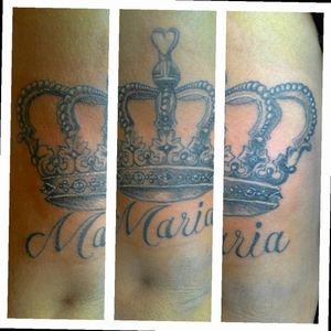 Older tattoo work by me.. when I began.. #Tattoodo #tattoos #kingscrown #tattoofemale #TattooGirl #amijames #FernandoSouza #electricinkbrasil #tatuadorbrasileiro