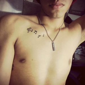 Music can set us free#musictattoo #musica #notas #musical #musicalnote