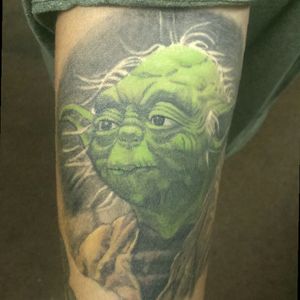 Healed photo of Yoda I did on my mother.