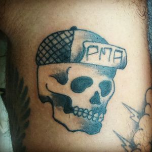 Tattoo #tattoo #skull #traditional #pma