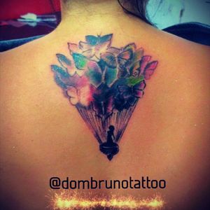 Watercolor tattoo butterfly#watercolor #butterflytattoo #dombrunotattoo #tattooartist #tattooart