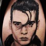 #johnnydepp #portrait #realistic #tattooartist