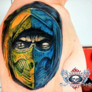 Tattoo Scopolion e Sub Zero, By Romero Tattooink #romerotattooink