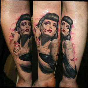 Zombie pin up #Tattoo #Bearded #Beard #Tattoogram #TattooWorld #TattooDesigner #Tatuaje #TattooPic #TattooSketch #Tattooist #TattooArtist #Inked #vsco #vscocam #Picoftheday #Art #Sketch #Design #Draw #LikeForLike #Like4Like #L4L #followforfollow