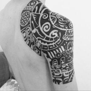 Maori back piece