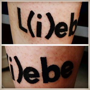 A friend's leg #Liebe #lebe #love #live