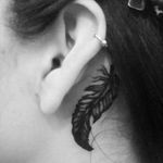 My very first Tattoo. A #feather